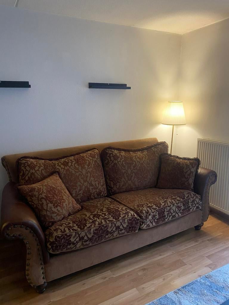 Large Comfy Couch and Armchair Set, Ophalen, Gebruikt