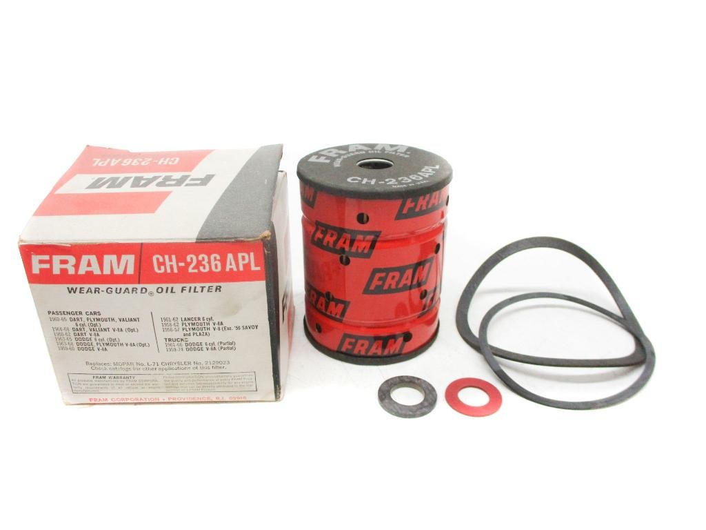 Oliefilter Amerikaan 1955 t/m 1974 Original, Ophalen of Verzenden