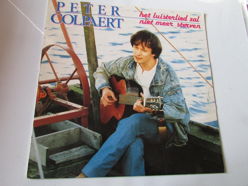 PETER COLPAERT, HET LUISTERLIED ZAL NIET MEER STERVEN, LP, Verzenden, Gebruikt, 12 inch, Levenslied of Smartlap