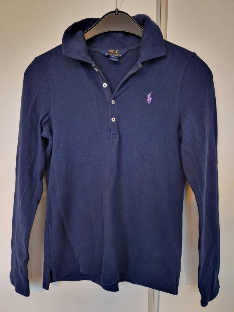 Polo Ralph Lauren Longsleeve Maat L (12-14), Verzenden, Zo goed als nieuw, Polo Ralph Lauren, Meisje