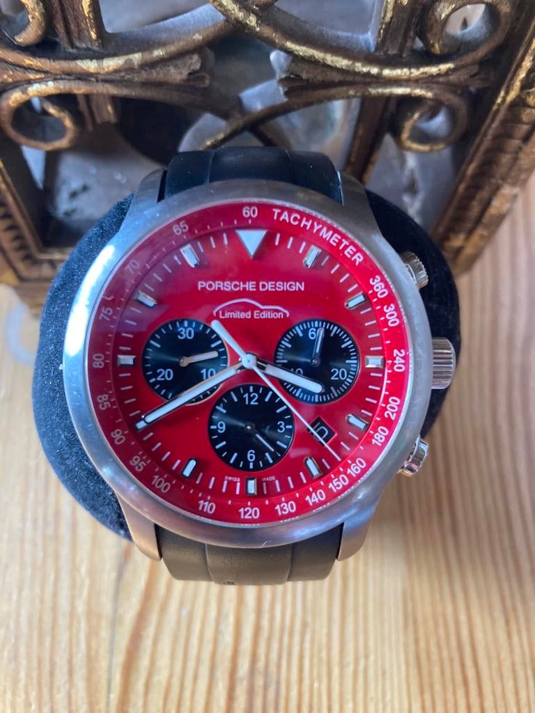 Limited Porsche Design PTC, Sieraden, Tassen en Uiterlijk, Horloges | Heren, Overige merken, Overige materialen, Polshorloge, Overige materialen