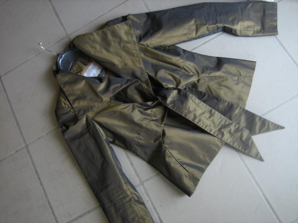 Chique goudgroen blouse-jasje RENE VAN DER WIJCK 38 snazzeys, Maat 38/40 (M), Verzenden, Nieuw, Rene van der Wijck