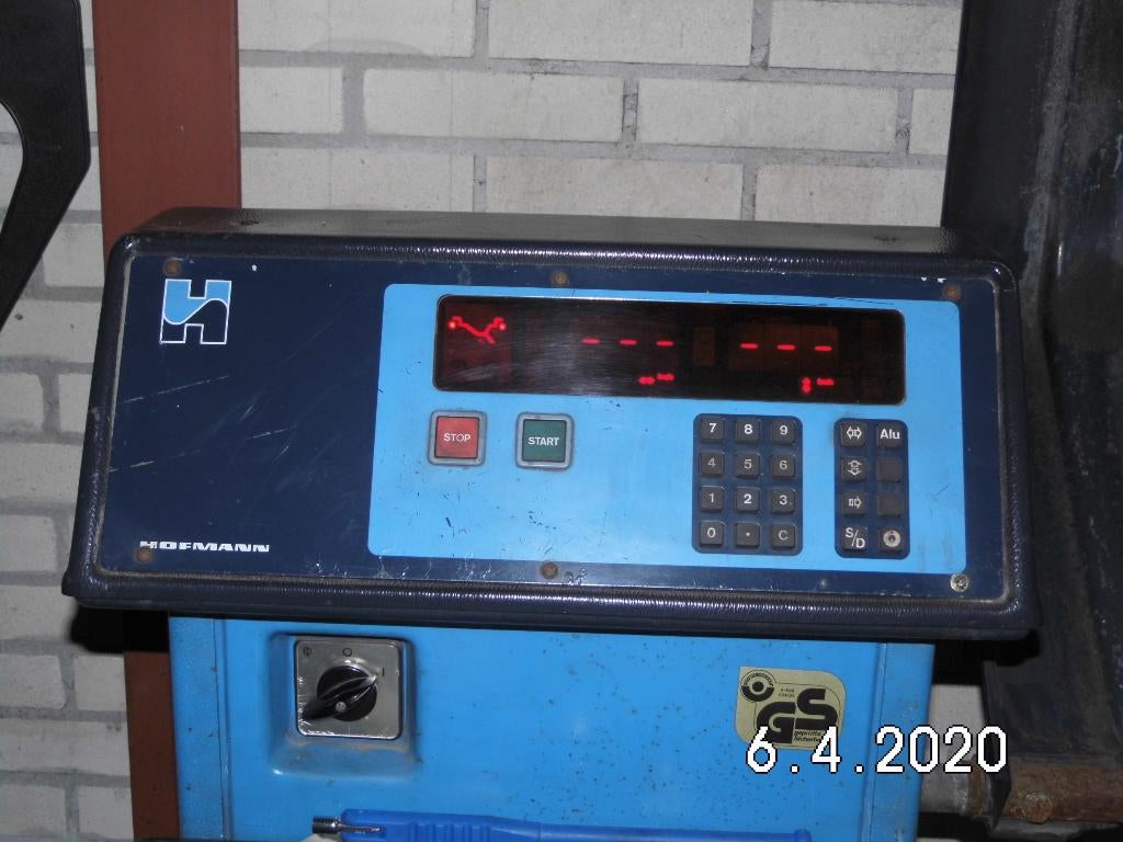 wielen balanceren, Ophalen