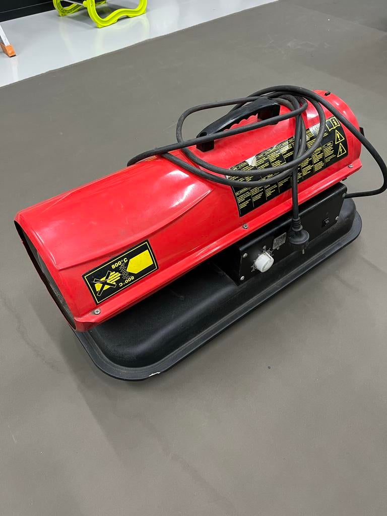 Perel FT120C diesel heater, Doe-het-zelf en Verbouw, Verwarming en Radiatoren, Ophalen of Verzenden, 60 tot 150 cm, Kachel, 30 tot 80 cm