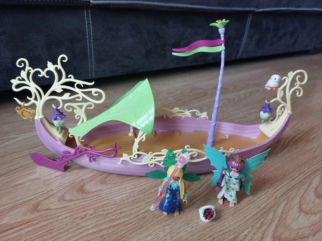 Playmobil Fairies 5445 - Feeënschip, Ophalen of Verzenden, Gebruikt, Complete set