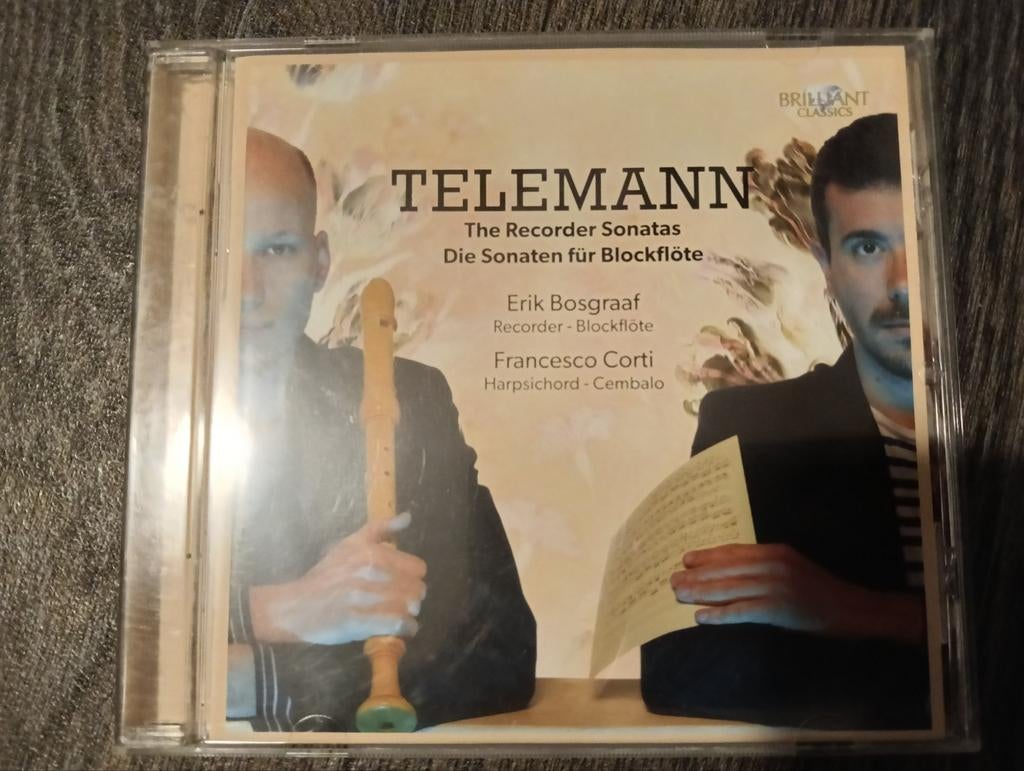 Telemann - The Recorder Sonatas CD, Kamermuziek, Met libretto, Ophalen of Verzenden, Zo goed als nieuw
