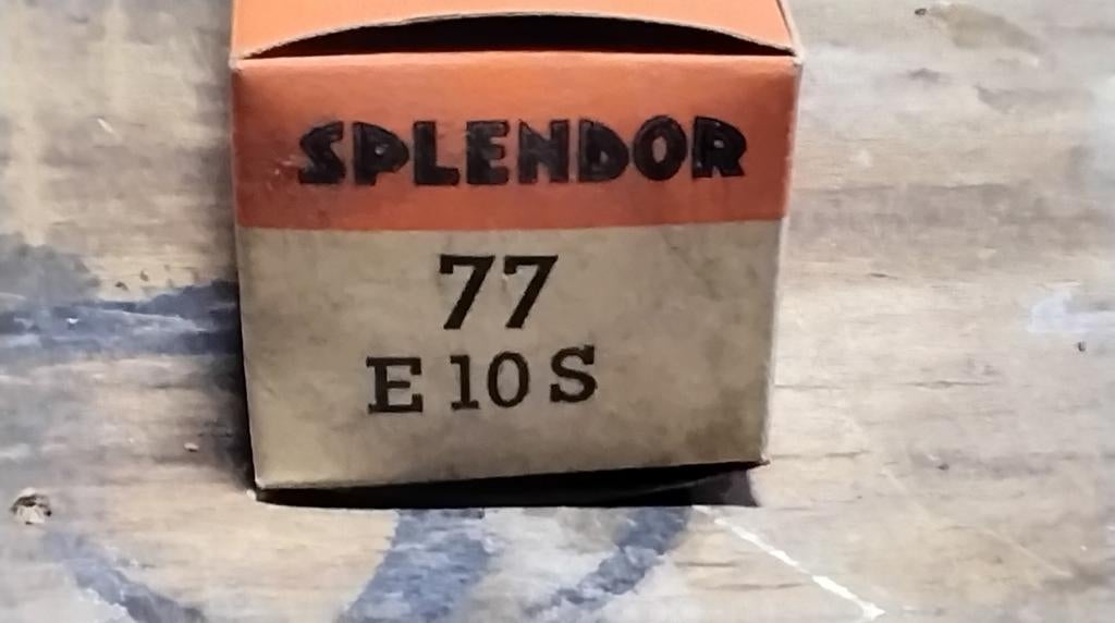 SPLENDOR FIETSLAMPJES 6 VOLT, Ophalen of Verzenden