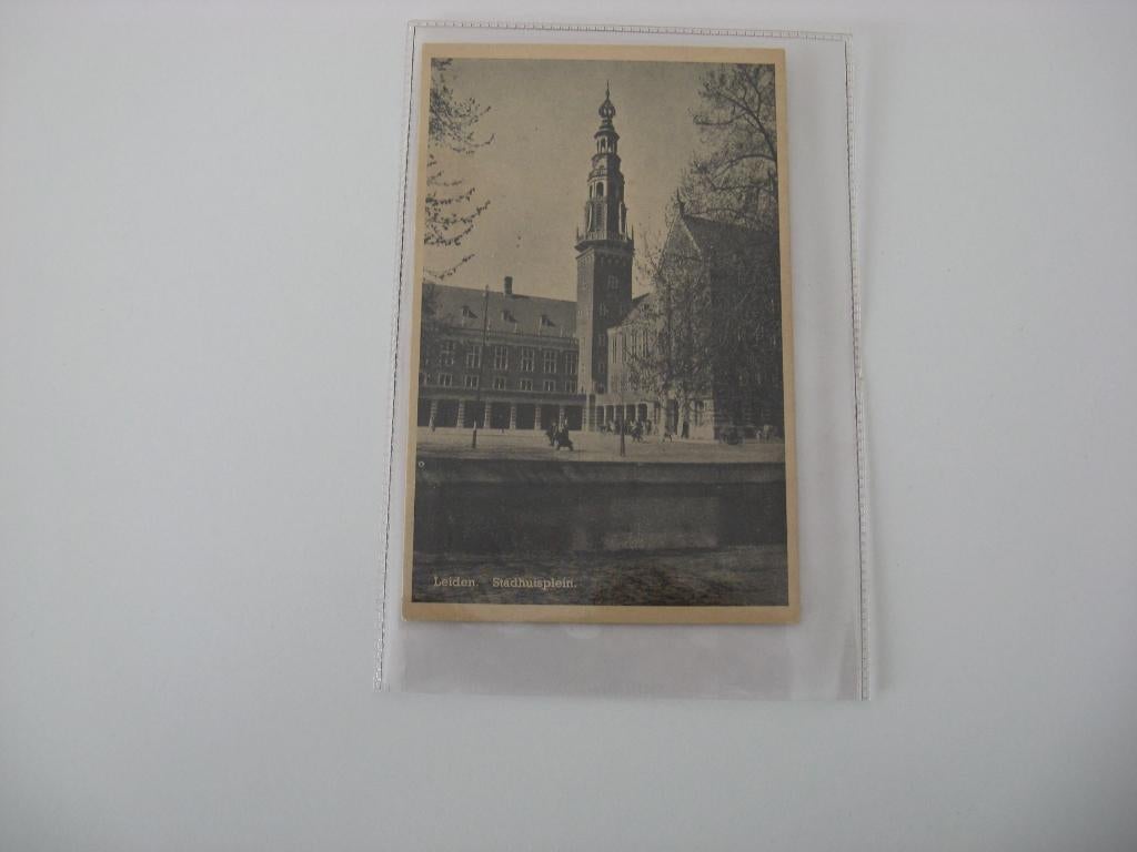 Leiden stadhuis achterzijde, Ophalen of Verzenden, Voor 1920, Noord-Brabant
