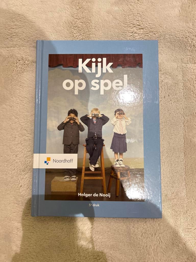 Kijk op Spel - Holger de Nooij, Ophalen of Verzenden, Zo goed als nieuw, Niet van toepassing