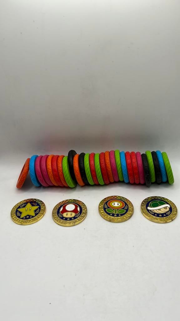 Set Mario Kart munten 01 tm 24 + extra., Verzamelen, Supermarktacties, Ophalen of Verzenden