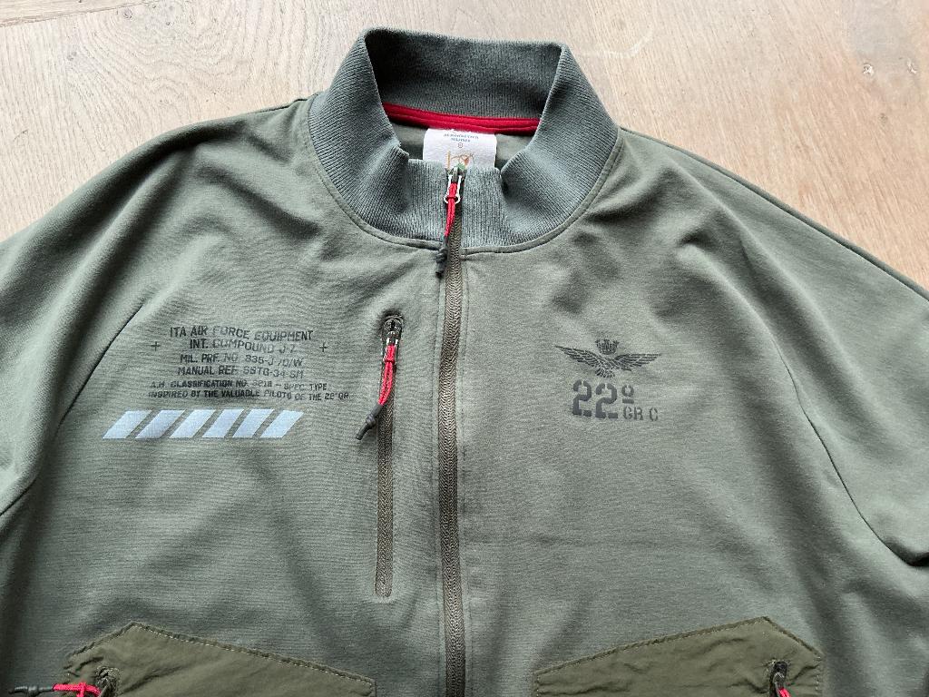 Aeronautica militare vest groen xxl, Aeronautica militare, Overige maten, Ophalen of Verzenden, Gedragen