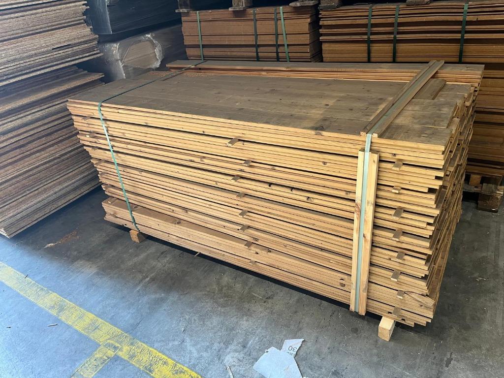 Thermisch gemodificeerd naaldhout 18 x 140 mm, Ophalen, Nieuw, 180 tot 250 cm, Planken