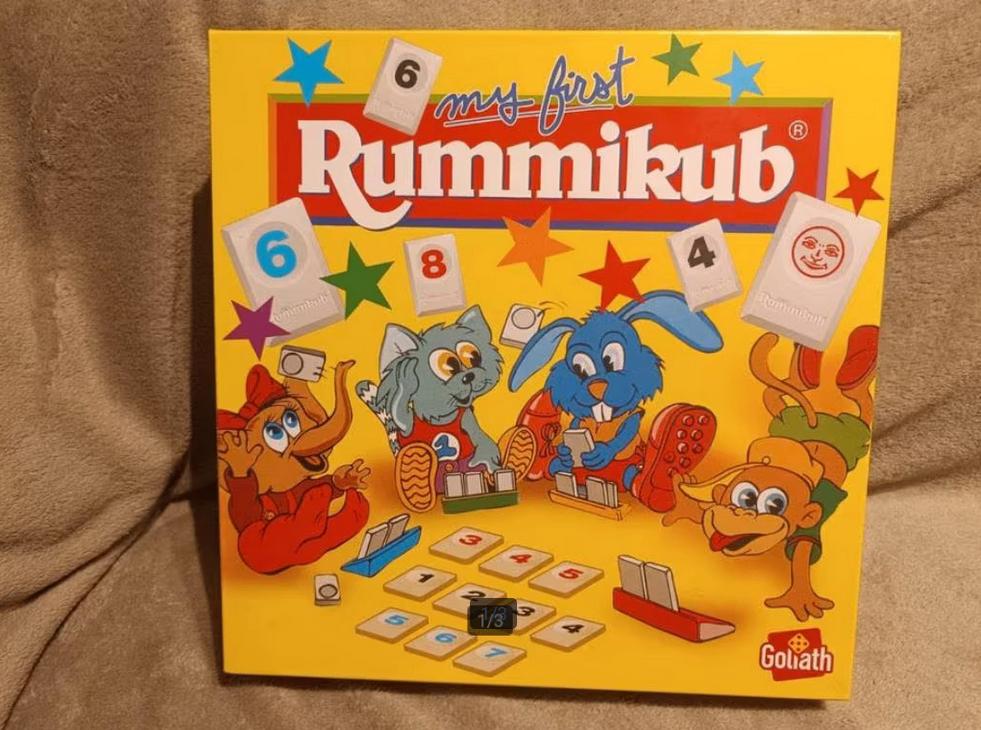 My first Rummikub nieuw geseald goliath, Nieuw, Ophalen of Verzenden