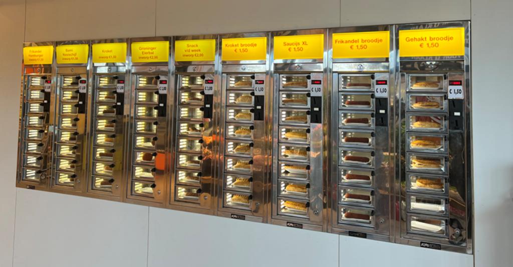 Loketautomaten, Automatiek, Snackautomaat, Snackautomaten,, Ophalen, Gebruikt, Overige typen