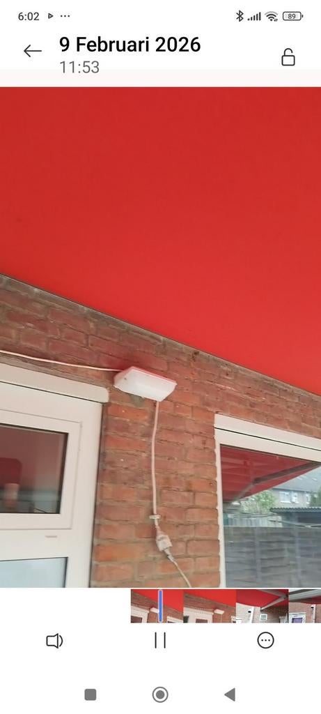 Elektrische luifel 6 m, Doe-het-zelf en Verbouw, Rolluiken, Ophalen of Verzenden