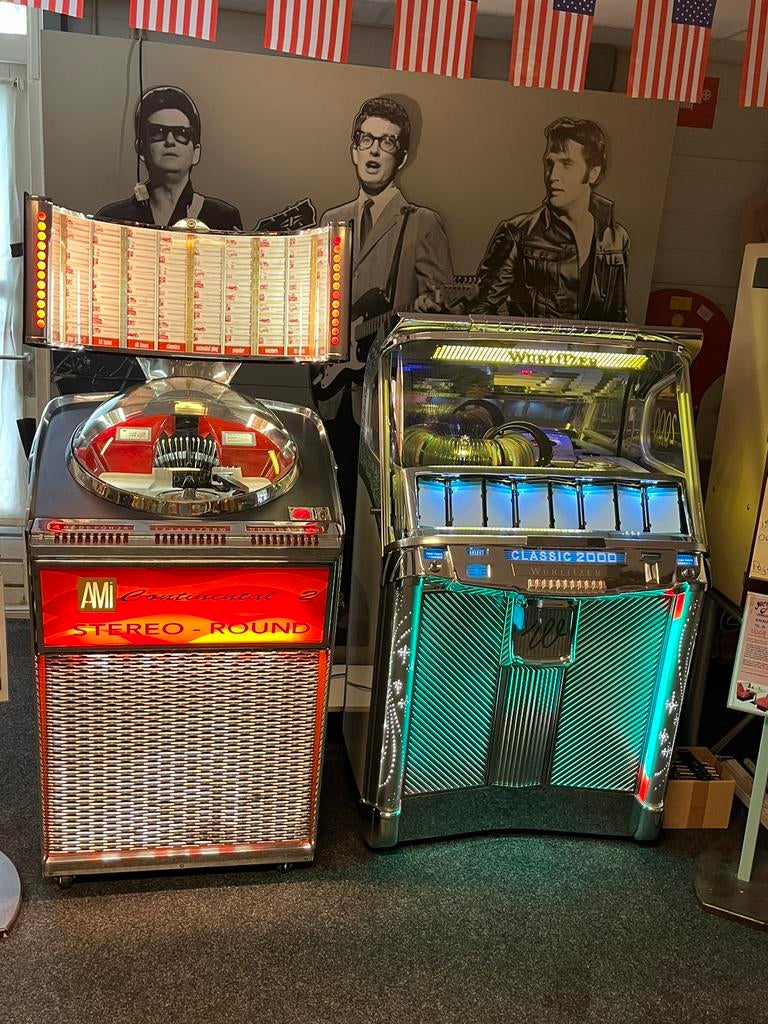 Wurlitzer,Ami,Seeburg,Rock Ola jukebox te koop !!, Verzamelen, Automaten | Jukeboxen, Ophalen of Verzenden, Gebruikt, 1970 tot heden