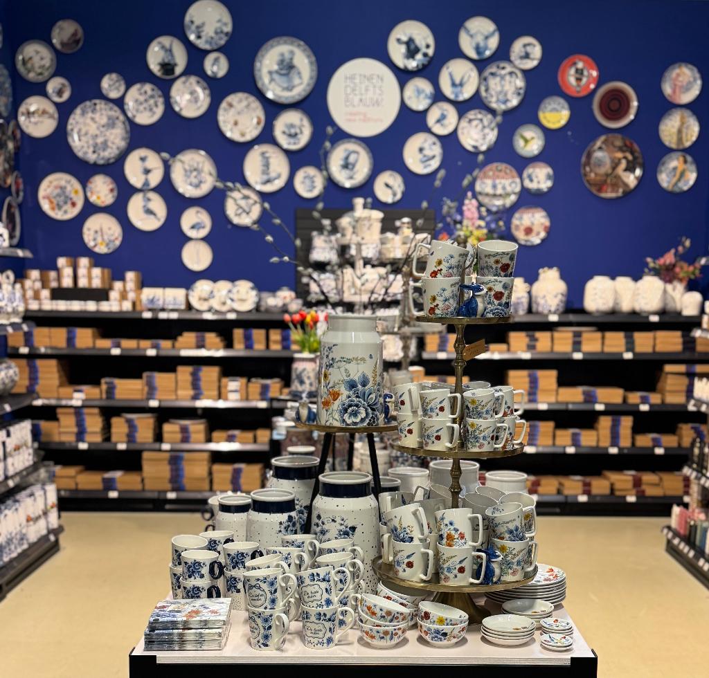 Heinen Delfts Blauw, groot assortiment online !, Blauw, Putten, Aardewerk of Porselein, Ophalen of Verzenden