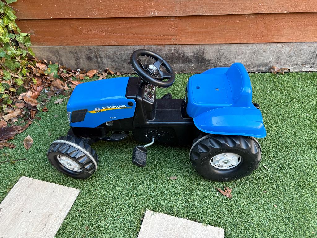 Tractor (New Holland), Ophalen, Gebruikt