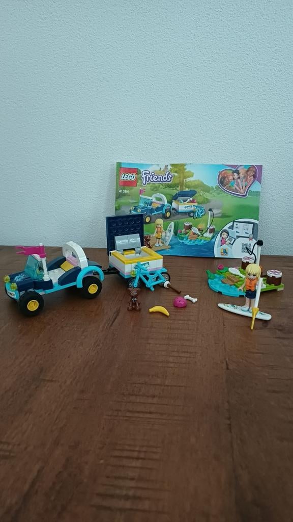Lego friends 41364 Stefanie's buggy met aanhanger, Ophalen of Verzenden