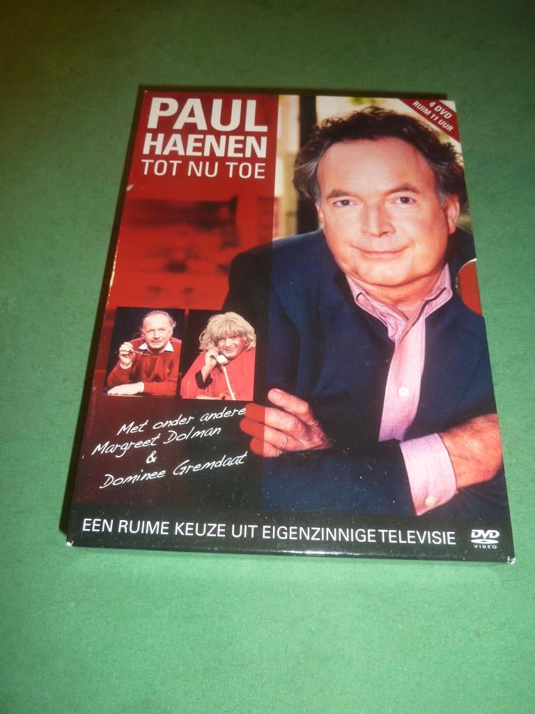 Paul Haenen  Tot nu toe  4 Dvd-box Vpro, Cd's en Dvd's, Alle leeftijden, Verzenden, Zo goed als nieuw, Tv-programma of Sketches