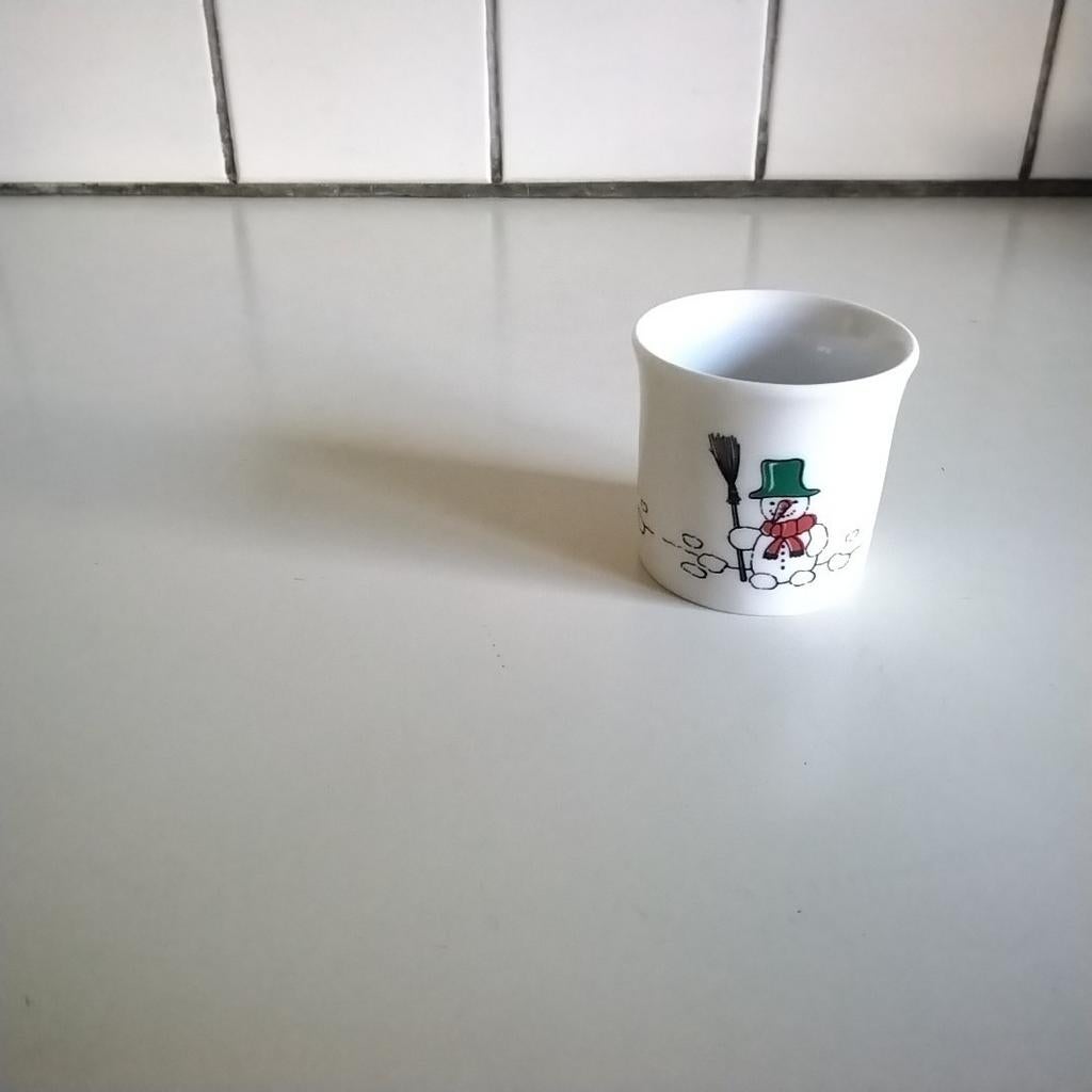 Eierdopje sneeuwpop, Ophalen of Verzenden, Overige stijlen