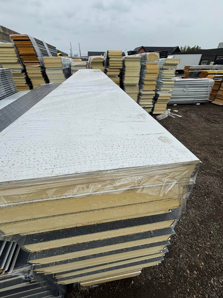 Te koop sandwich panelen 4 cm dik, Ophalen of Verzenden, Nieuw, Overige materialen, 20 tot 50 mm