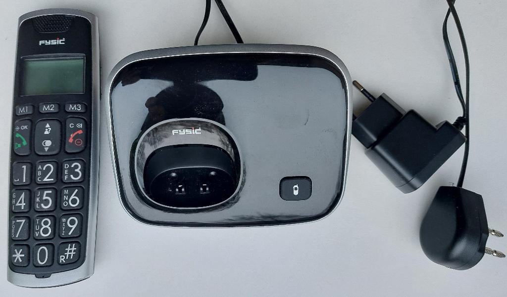 Fysic FX-6000 Senioren DECT Telefoon, Ophalen of Verzenden, Gebruikt, 1 handset