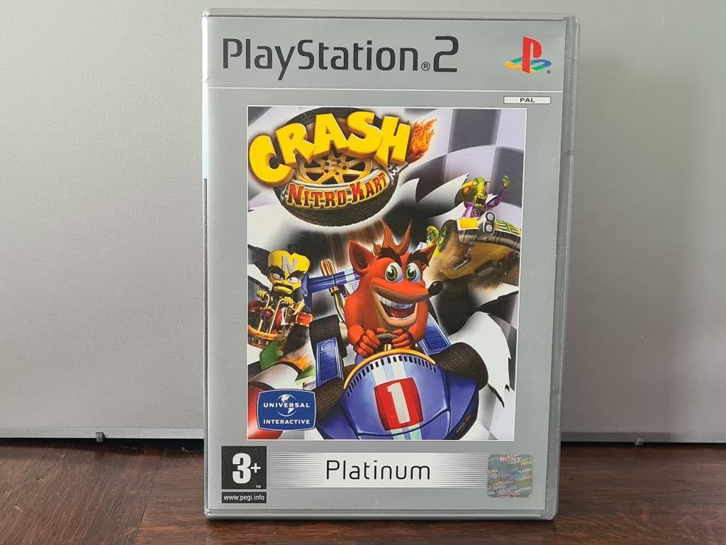 Crash Nitro Kart PS2, Spelcomputers en Games, Games | Sony PlayStation 2, Racen en Vliegen, Ophalen of Verzenden, Zo goed als nieuw