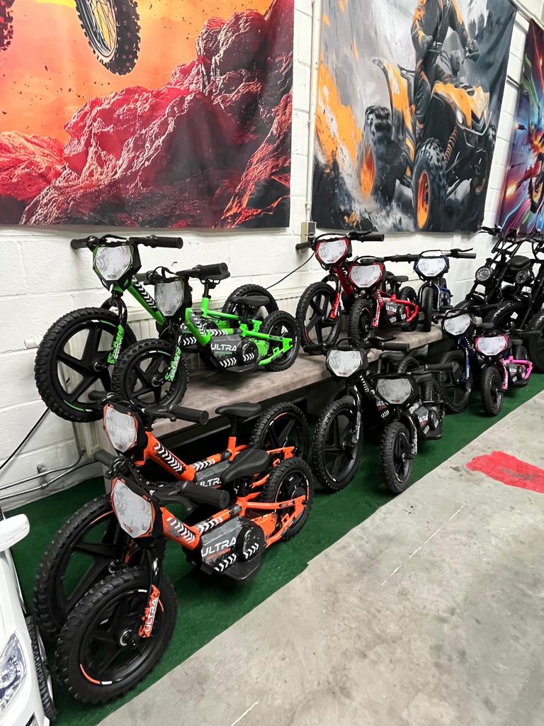 Nieuw Ultra Balance Bike Elektrische Loopfiets 12+16inch, Dr.Nolenslaan 157E 6136GM Sittard, Loopfiets, Nieuw, Ophalen of Verzenden