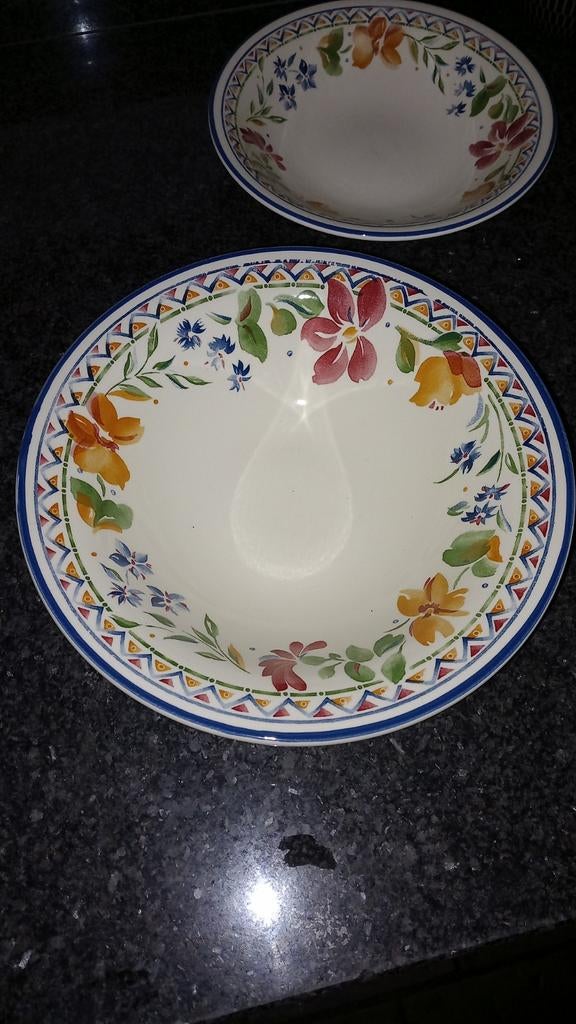 Twee Calypso Staffordshire Borden, Ophalen, Gebruikt, Bord(en), Overige stijlen