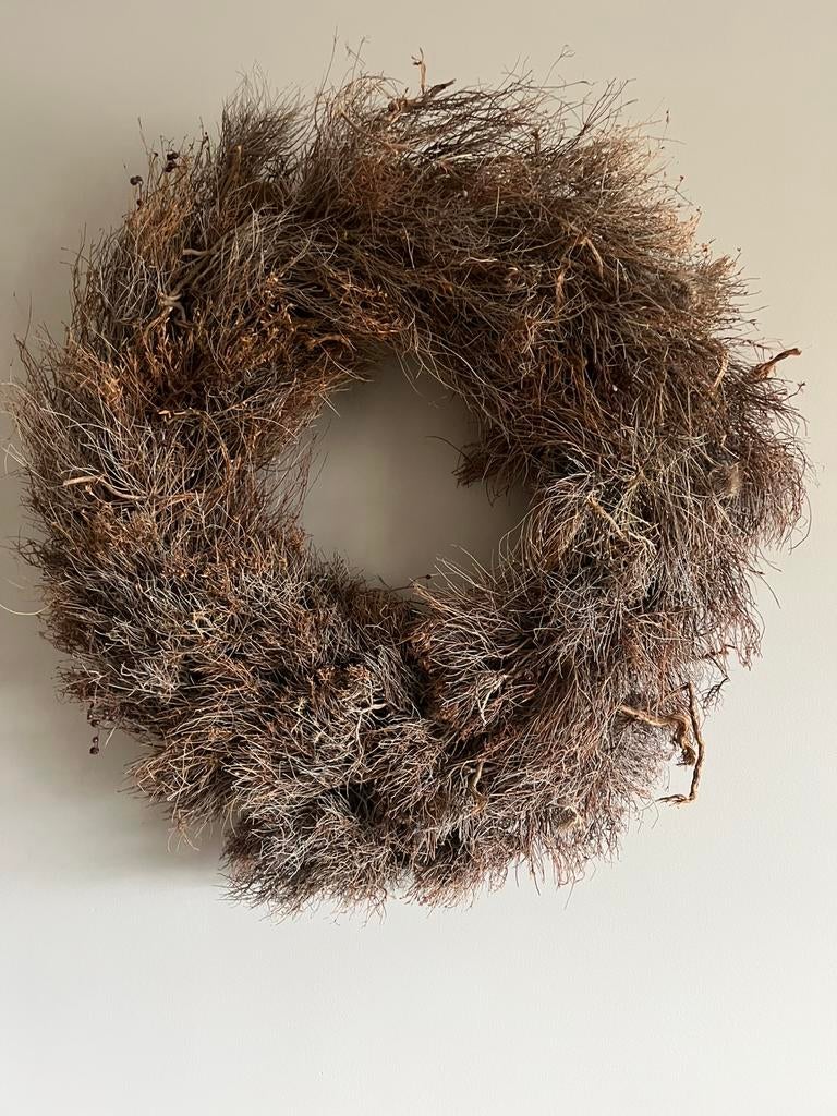 Grote krans wilde tijm 80 cm, Ophalen, Zo goed als nieuw