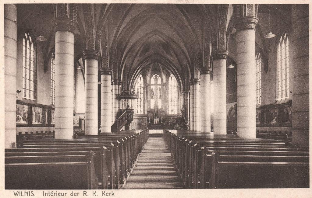 Wilnis, Intérieur Kerk  130993, Ophalen of Verzenden, Ongelopen, Utrecht