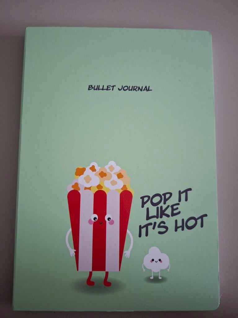Hema bullet journal popcorn, Ophalen of Verzenden, Nieuw, Papier, Schets- of Tekenboek