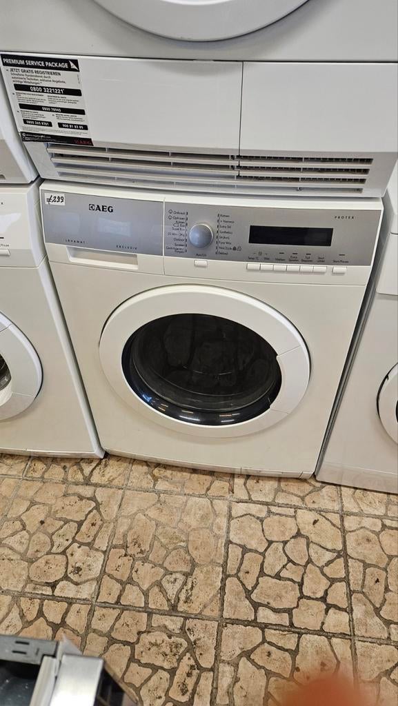 Prachtige AEG  wasmachine warmtepomp droger 8KG, 1200 tot 1600 toeren, Minder dan 85 cm, 8 tot 10 kg, Ophalen of Verzenden