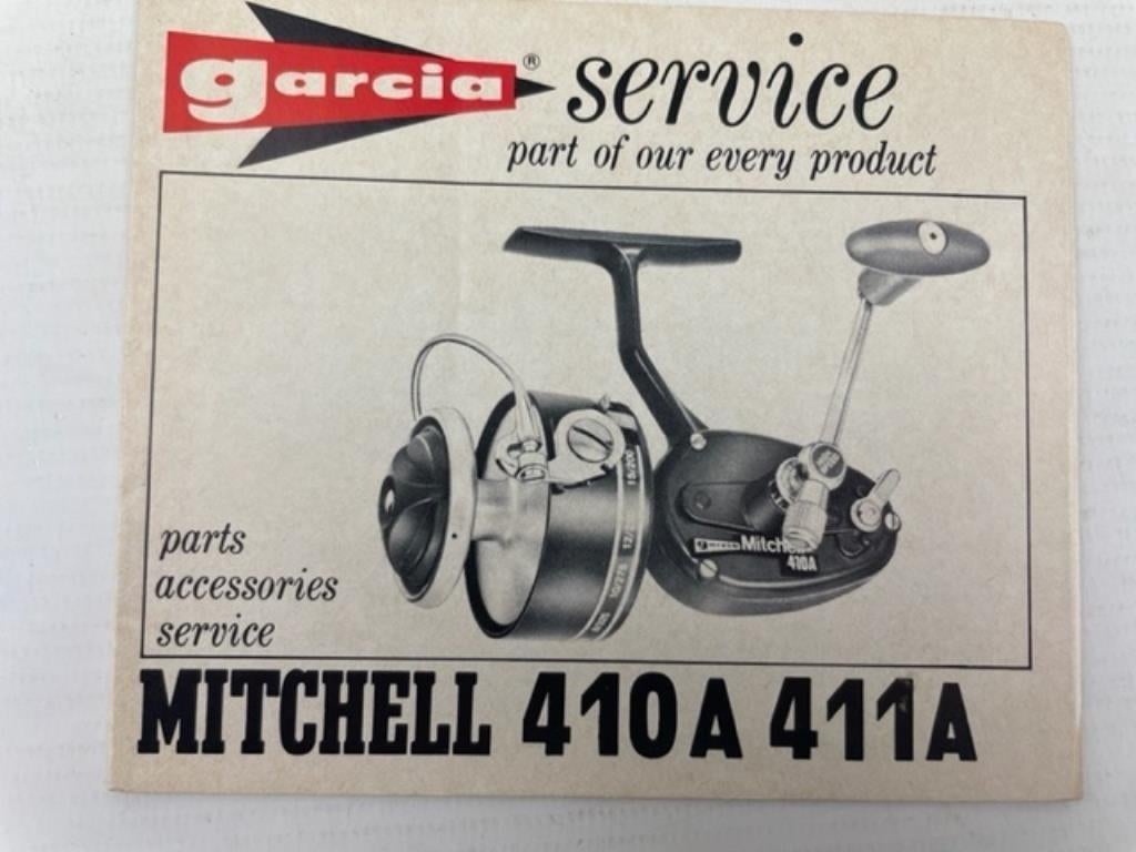 Garcia service boekje van Mitchell 410A 411A molen 692, Molen, Hegebeintumerdyk 10, 9172 PJ Ferwert, Nieuw, Ophalen of Verzenden