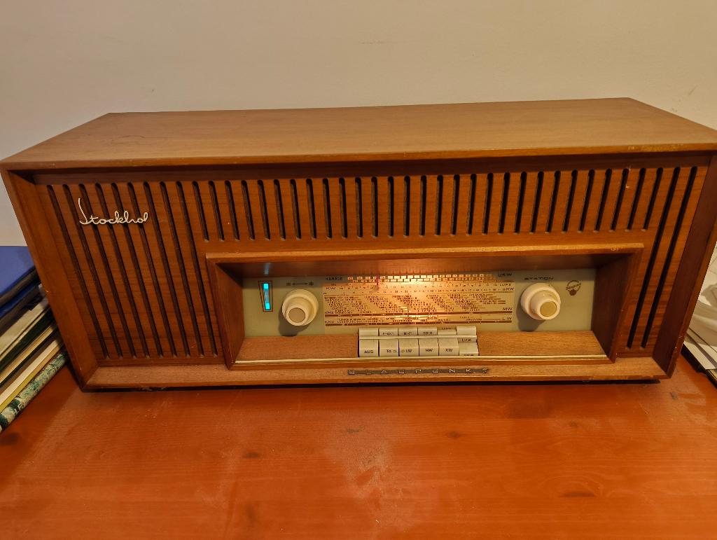 Vintage buizen Radio Blaupunkt Stockholm 21150, Audio, Tv en Foto, Radio's, Ophalen of Verzenden, Gebruikt, Radio