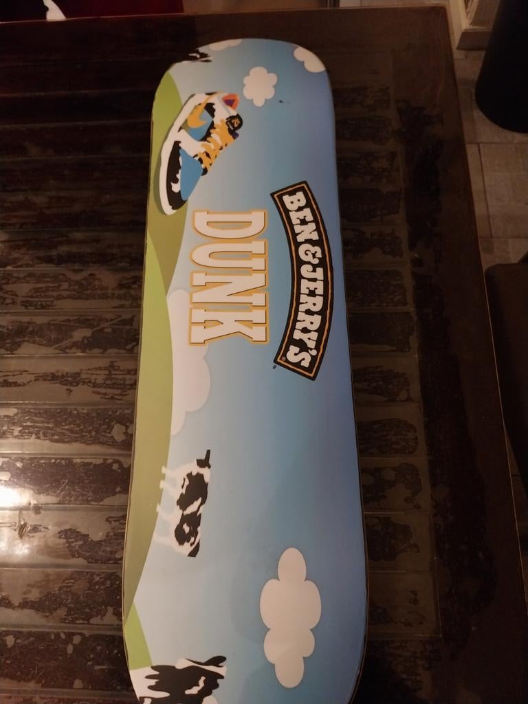 Skateboard - Ben & Jerry's Dunk, Ophalen of Verzenden, Gebruikt, Skateboard, Longboard