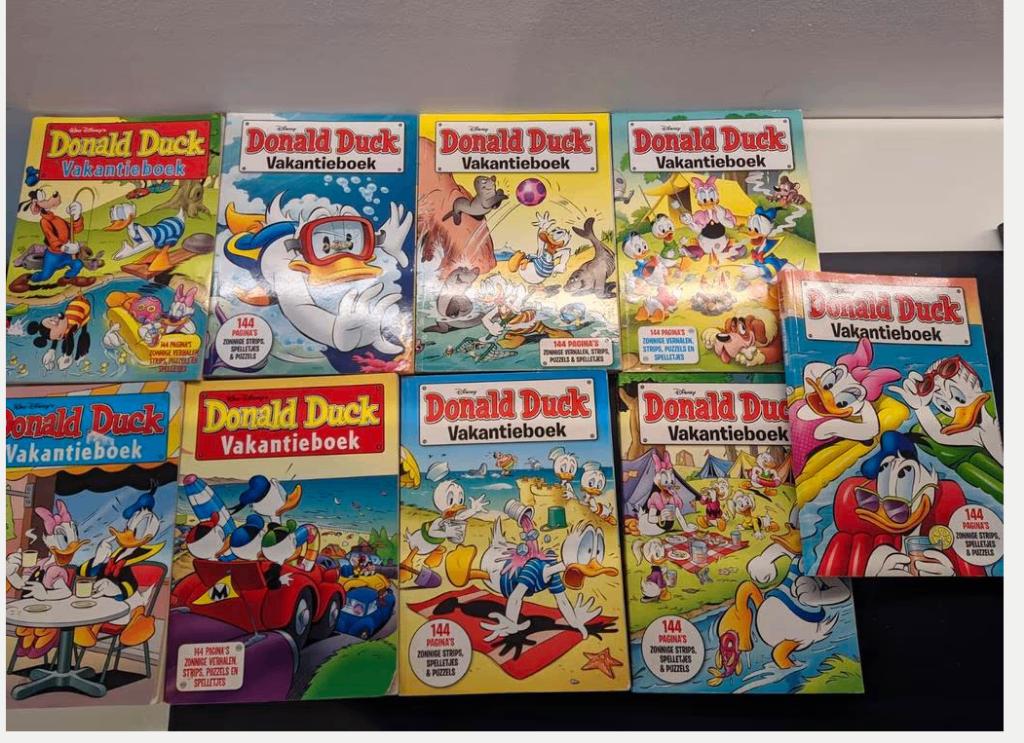 Donald Duck, Meerdere stripboeken, Ophalen of Verzenden, Gelezen