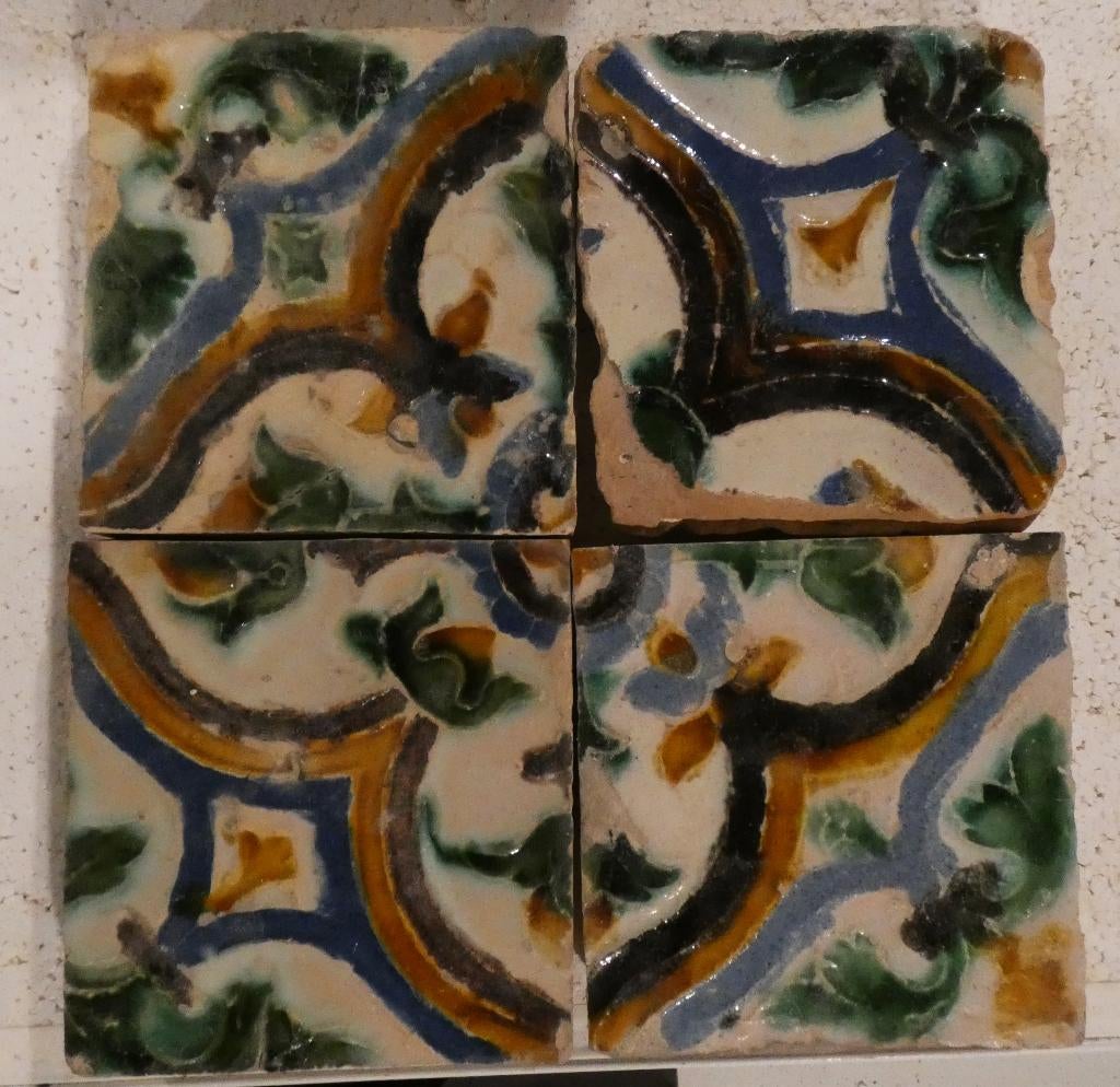 Spaanse tegels, 16e eeuw, Antiek en Kunst, Verzenden