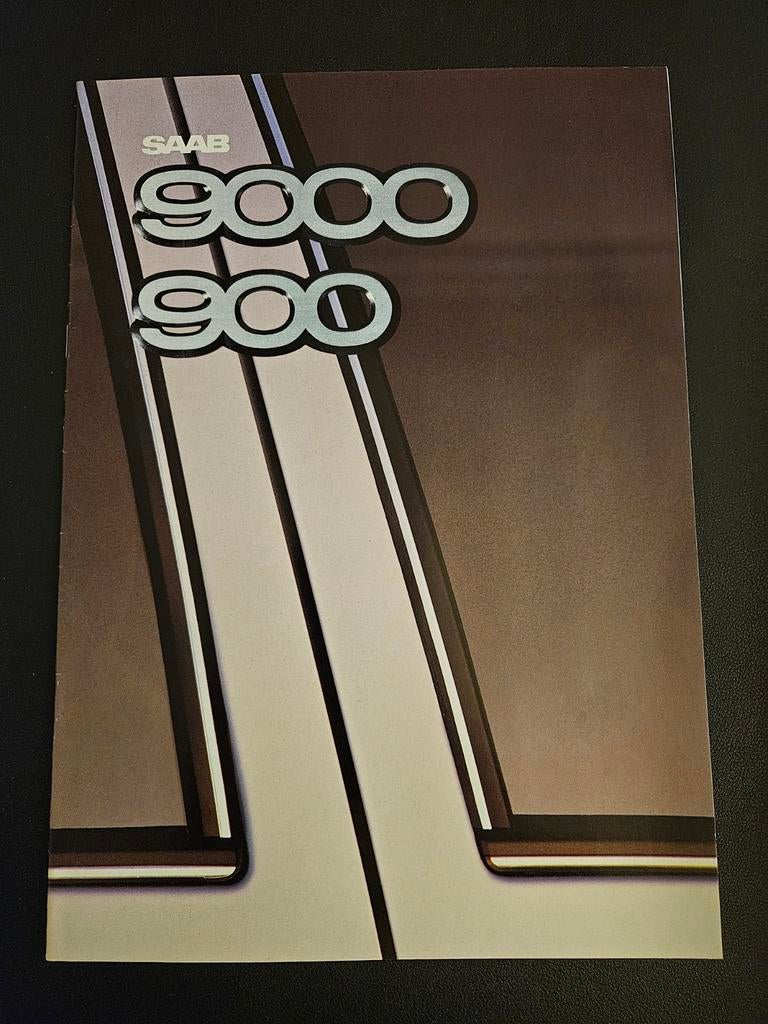 Brochure Saab 900 & 9000 1987, Ophalen of Verzenden, Zo goed als nieuw, Overige merken