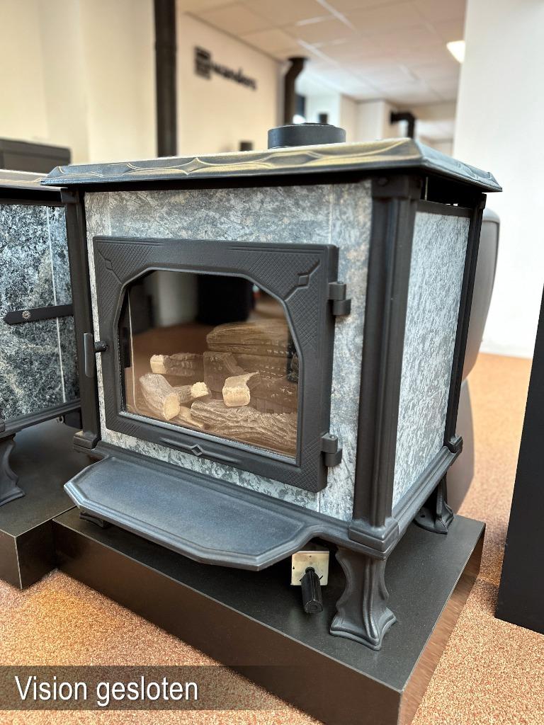 Altech Vision gesloten gaskachel, Huis en Inrichting, Kachels, Ophalen, Gas, Nieuw, Vrijstaand