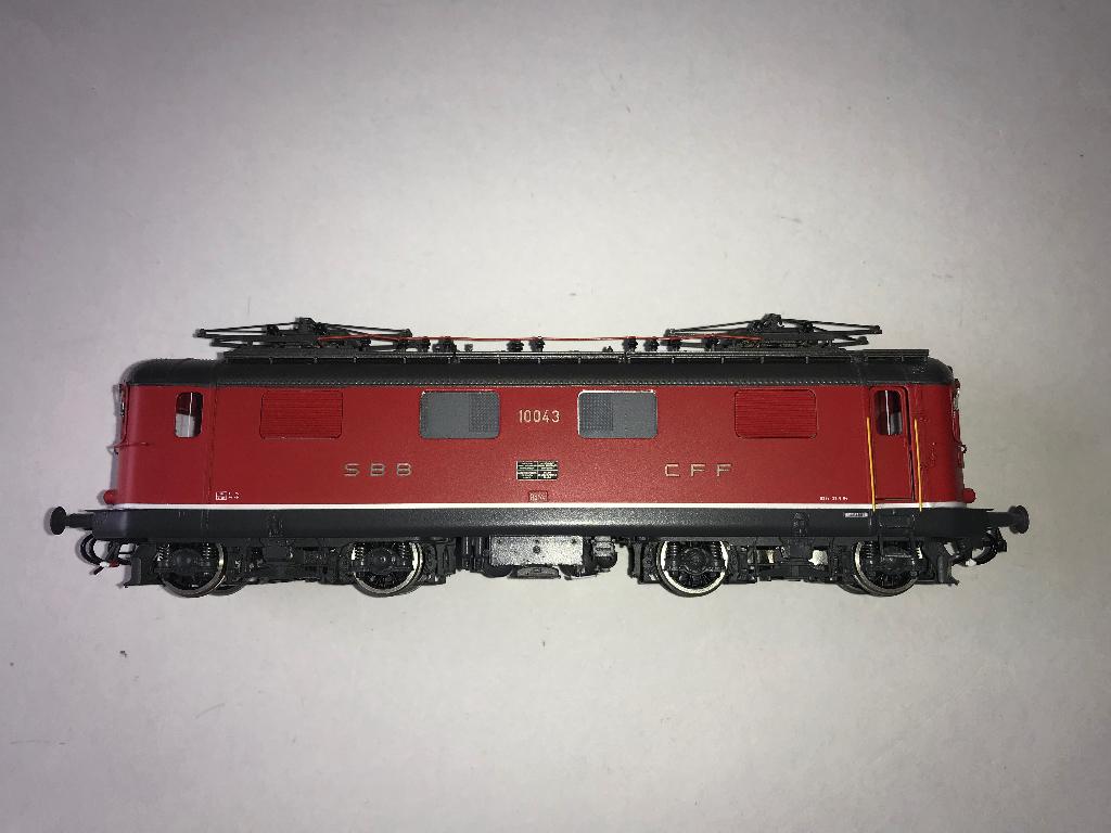 Lemaco HO-0021/1 SBB Re 4/4 I nr 10043, Overige merken, Ophalen of Verzenden, Zo goed als nieuw, Gelijkstroom