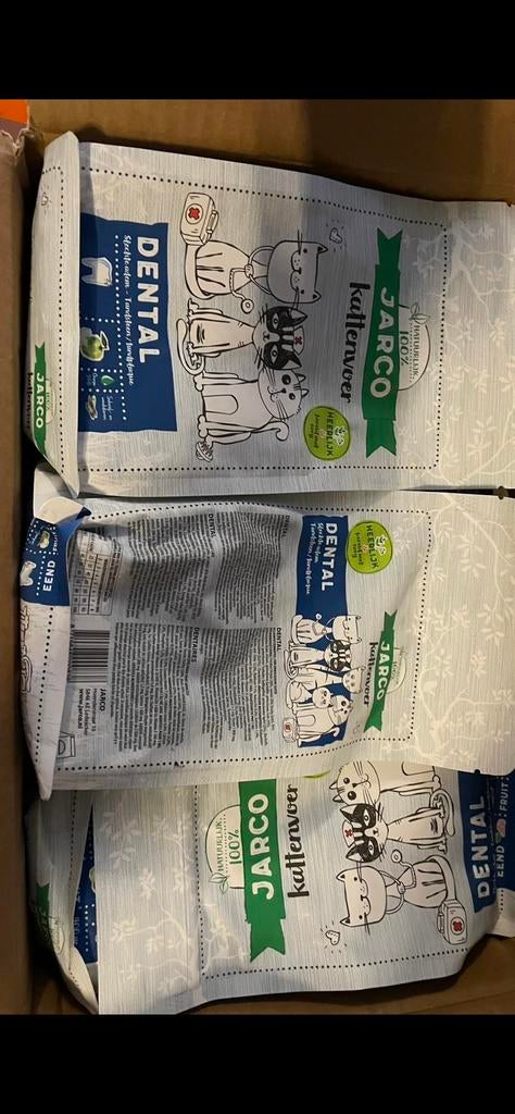 Jarco kattenbrok dental vers Eend 400 gram, Dieren en Toebehoren, Dierenvoeding, Ophalen of Verzenden, Kat