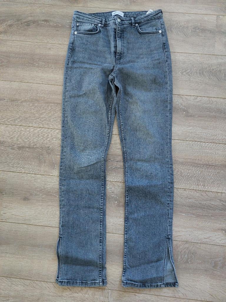 Spijkerbroek/ jeans, Ophalen, Zo goed als nieuw, Grijs, W28 - W29 (confectie 36)