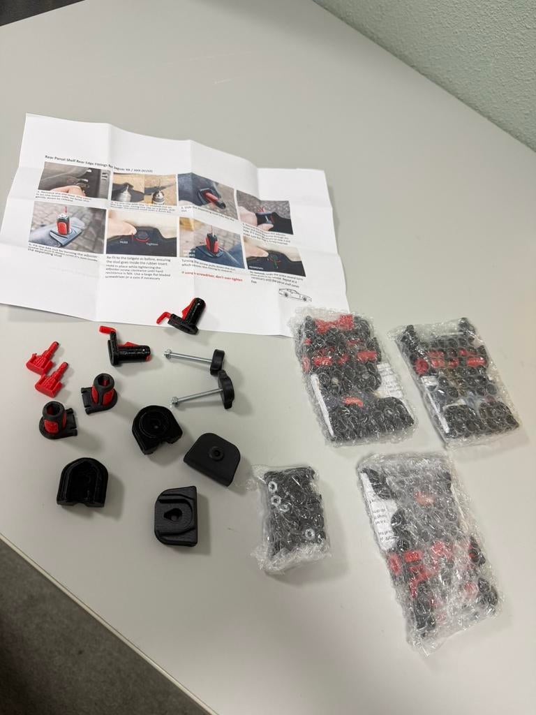 Jaguar XK XKR X150 betere Hoedenplank Clips Set (2006-2014), Nieuw, Ophalen of Verzenden, H, H