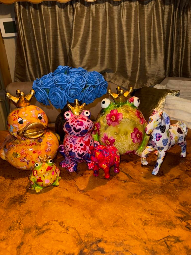 Pomme Pidou Spaarpotten Collectie, Verzamelen, Spaarpotten, Ophalen of Verzenden, Nieuw, Kunststof, Dier