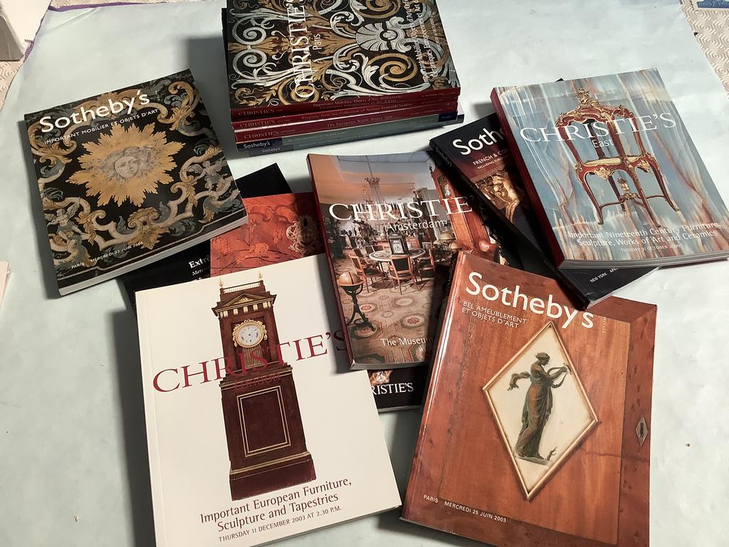 SOTHEBY'S& CHRISTIES  VEILING CATALOGI, Ophalen of Verzenden, Gelezen