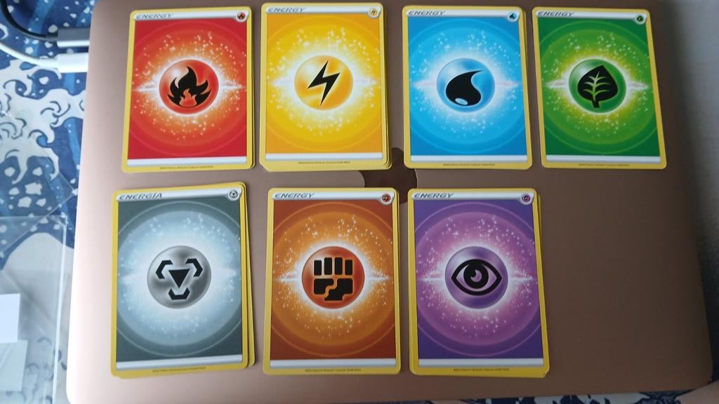 2022 Energy kaarten 9 verschillende samen, Verzenden, Zo goed als nieuw, Meerdere kaarten