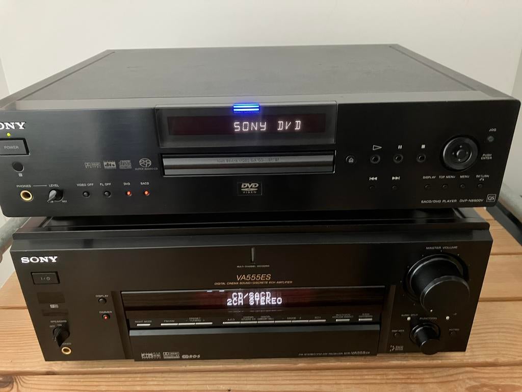 Sony DVP-NS900V QS DVD/SACD/CD High-end speler incl. AB, Ophalen, Zo goed als nieuw, Dvd-speler, Sony