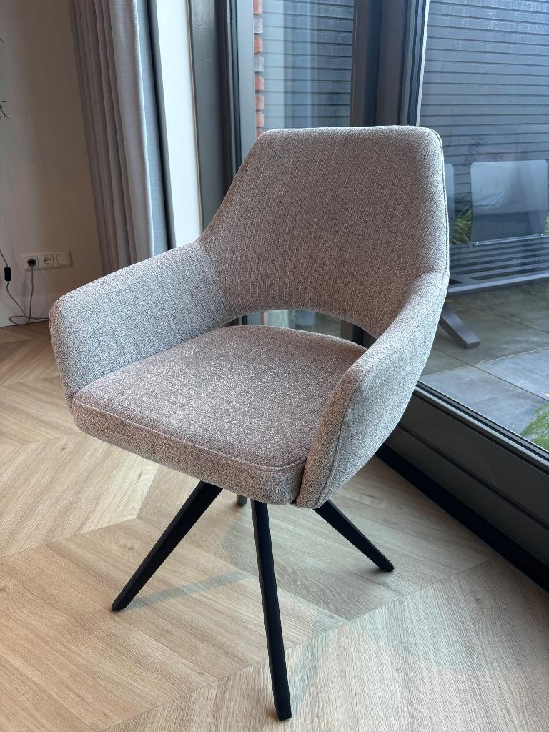 Eetkamerstoelen Jesper Home Yanai, Ophalen, Drie, Zwart, Zo goed als nieuw